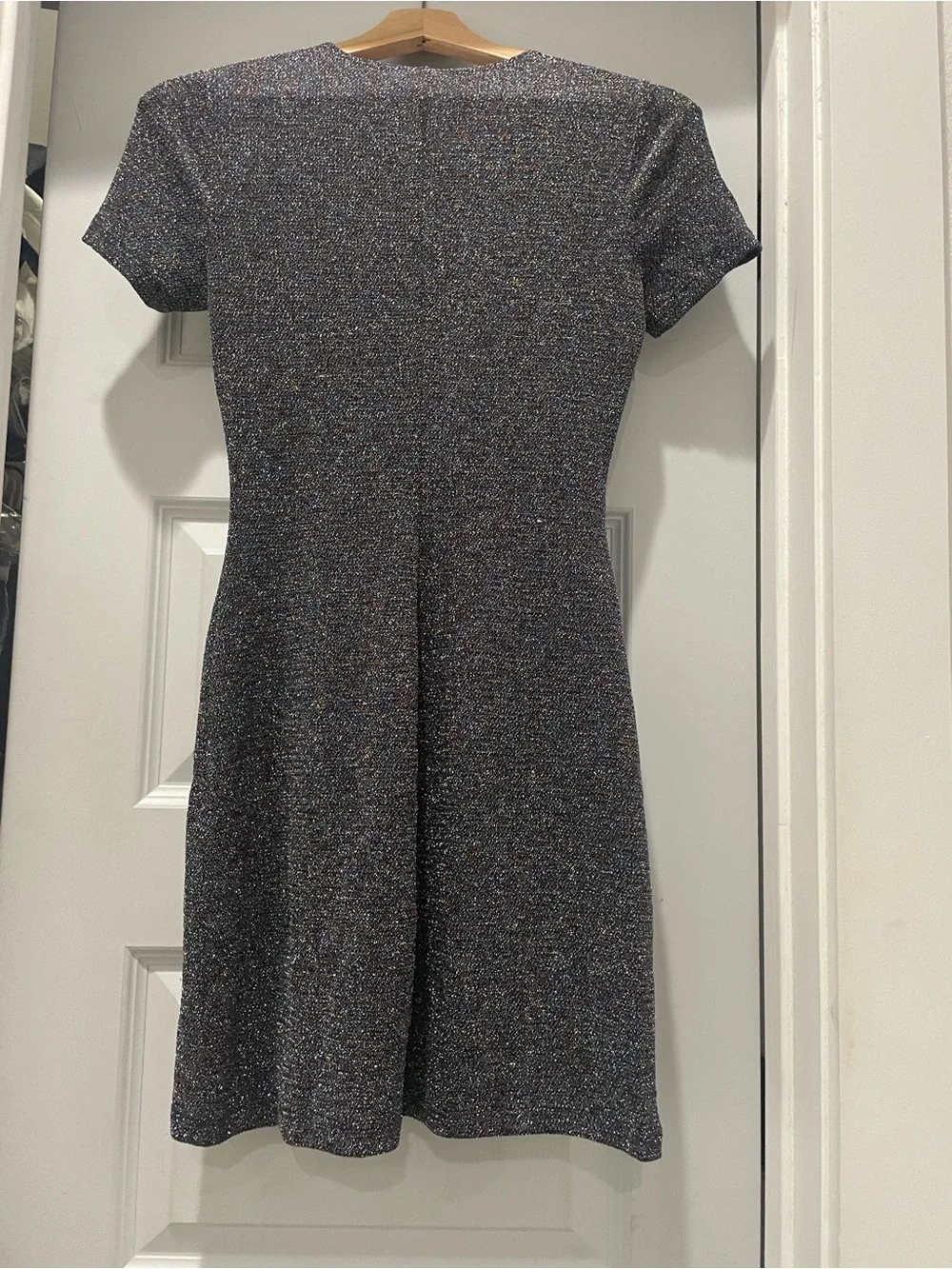 Reformation Amina rainbow sparkle dress/XS/NWOT